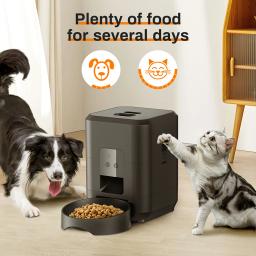 Smart Timing Alimentador Pet, Dispensador Automático de Alimentos, Adequado para Cães e Gatos Pequenos, Alimentação Remota, Tuya App, 2L - Image 6