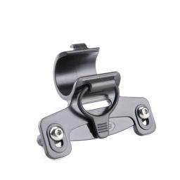 Suporte da bomba portátil clipe de fixação alça silicone ciclismo bicicleta mini bomba acessórios ciclismo acessórios varejo/atacado - Image 4