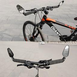 Bicicleta rotativa Espelho Retrovisor, Bar End Espelhos, Guiador de Bicicleta, Espelho Retrovisor, Ciclismo Refletor, Acessórios de Bicicleta, 1 Par - Image 5