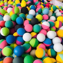 Raquetebol com Alta Elástica para Competição, Bola de Squash Oca, Borracha, Velocidade Rápida, Esportes, Bolas De Raquete, 6cm - Image 3