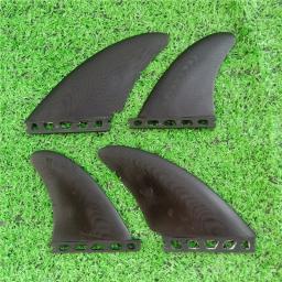 Prancha de surf Fin Keel Quad Fin, Preto Surf Fin Surf, Vidro de desempenho esportivo aquático, PG Fins, BiLong, Controlador FUTURO - Image 5