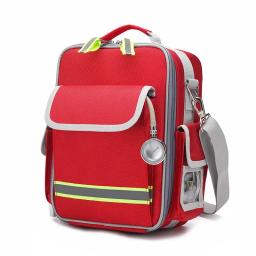 Kit de primeiros socorros vazio impermeável Kit de sobrevivência de emergência de viagem Grande capacidade escapar saco de armazenamento médico Rescue Nurse Tools Bag - Image 6