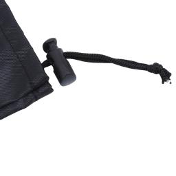 Saco de armazenamento de cordão para caminhadas, preto, impermeável, viagens, bengalas, suporte, trekking pole, portátil, oxford, camping - Image 5