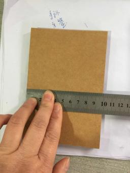 Papel Kraft preto e branco em branco, cartão artesanal DIY, papelão grosso, papel de desenho, 20 folhas por lote - Image 6