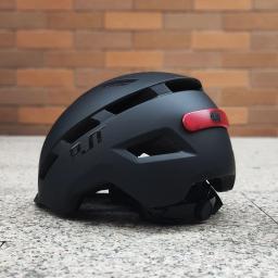 Pjt novo capacete de ciclismo em molde mountain road usb recarregável luz da cauda capacete da bicicleta esportes seguro chapéu mtb ciclismo capacete - Image 6