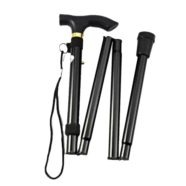 Bastão Portátil Anti-Choque Ultraleve para Trekking: Ideal para Escalada, Caminhadas e Apoio a Idosos