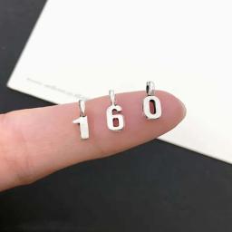 Liga de Metal Encantos Numeral Árabe, Vintage Antique, 0-9 Número Pingentes, Jóias DIY Fazendo Acessórios, 30Pcs - Image 3