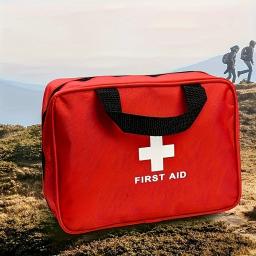 Deluxe kit de primeiros socorros com bolsa portátil, ideal para caça, caminhadas, camping, emergências, ao ar livre, 59, 186, 245pcs - Image 5