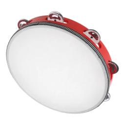 Pandeiro para adultos, sinos de tambor de mão, tambor de metal, percussão, presentes - Image 2