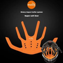 Forro de capacete de bicicleta MOON SXT com proteção contra impacto rotacional - acolchoamento interno leve e respirável para capacetes de ciclismo - Image 5