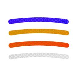 Adesivos refletivos para cubo de roda de carro, bicicleta, motocicleta, aviso de segurança, decoração, tira reflexiva, fitas luminosas autoadesivas - Image 6