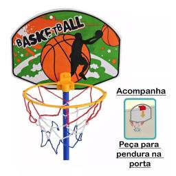 Trave Futebol e Basquete 2x1 2 em 1 com Bola e Bomba Pais e Filhos 791862 - Image 4