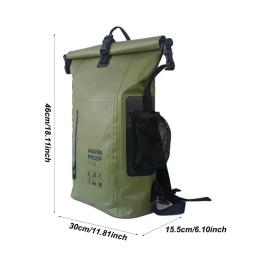 Mochila de praia grande capacidade, Marine Dry Bags, tiras reflexivas, confortável Travel Bag, versátil para exterior - Image 6