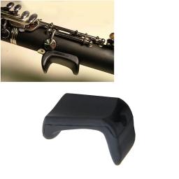 Ergonomic Black Oboé Clarinete, Dedo do Polegar, Instrumento Musical, Acessórios de fagote, 1 Pc - Image 4