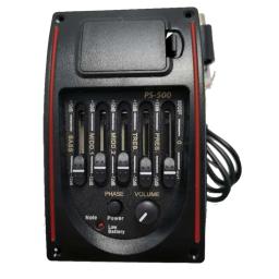 Acoustic Folk Guitar Tuner, Acessórios para Instrumentos Musicais, 5 Band Pick up, Volume Control, fácil instalação - Image 1