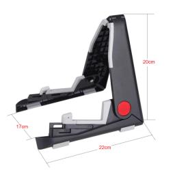 Suporte de instrumentos de dobramento para ukelele violino bandolim suporte de suporte dobrável um-frame universal compacto espaço-economia - Image 5