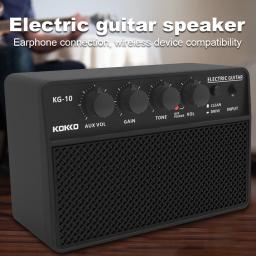 Amplificador de Mini Guitarra com Interface Universal, Amplificador Profissional, Leve, Carregamento USB, Viagem, Prática Diária, 6,35mm - Image 5