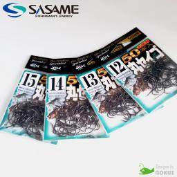 Japansabame 50 pçs maruseigo gancho de pesca aço alto carbono anzol haste longa farpado água salgada assessories pesca equipamento peixe - Image 5