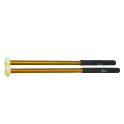 Par de metal baquetas, tímpanos marretas, nylon cabeça, bateria acessórios, novo - Image 4