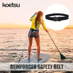Cinto de trela de surf de liberação rápida KOETSU |   para pranchas de surf e pranchas de remo SUP infláveis |   Cinto de cílios de segurança - Image 1