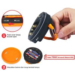 Alta potência led luzes de acampamento portátil tenda lanterna lâmpada ao ar livre à prova dwaterproof água caminhadas noite pendurado lâmpada lanterna luz trabalho - Image 6