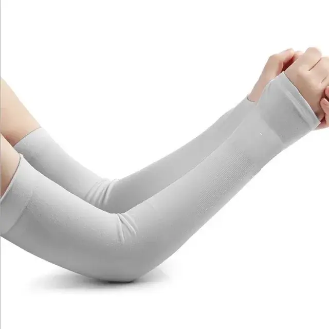 Mangas Aquecedoras UV para Esportes - Proteção Solar Estilosa e Confortável para Homens