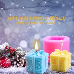 Nova vela 3d moldes de cera de soja molde de silicone aromaterapia gipsita presente de natal vela diy molde de vela artesanal sabão molde - Image 1