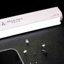 Mega idea 2 luz verde tela lcd lâmpada de exibição poeira para o telefone móvel impressão digital arranhões reparação tela poeira isee upgrade - Image 5
