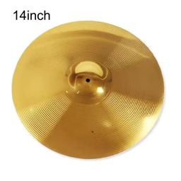 Adequado para iniciantes e profissionais pratos de percussão de latão 6 8 10 12 14 16 Polegada Tambor Splash Crash HiHat - Image 5
