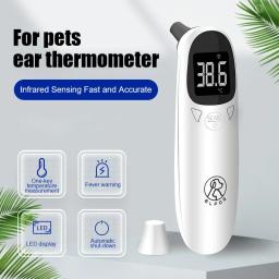 Termômetro Digital sem contato para Pet, Termômetros de orelha de gato cão, medição animal, altamente preciso, uso doméstico e clínico - Image 1