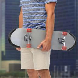 2 pces borda proteção equipamentos tira skate deck guardas protetor para diminuir fricção longboarding placas de skate cruiser - Image 2