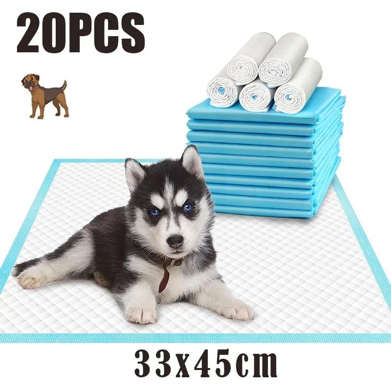 Super absorvente descartável pet fralda pad, treinamento do cão, grosso, saudável, suprimentos, 120pcs - Image 1