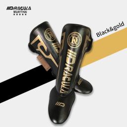 Drácula-Caneleiras De Boxe, Protective Leg Kick Pads, Chutando Sparring Training, Karatê De Arte Marcial, BJJ Taekwonond, MMA Muay Thai - Image 2