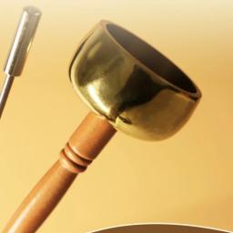 Tibetano Tingsha Hand Bell, Instrumento Musical, Sinos diatônicos, Jingle Bells - Image 3