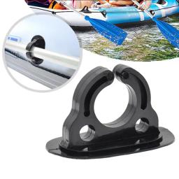 2pcs remo titulares portáteis anti-derrapante remos fixos leve caiaque canoa paddle titular clipes esportes aquáticos acessório - Image 1
