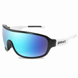 POAT Ciclismo Óculos com Case, Outdoor Sports Eyewear, bicicleta Óculos de sol, MTB Óculos, Moda Bicicleta, UV400, 4 Lens - Image 2