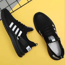 Tênis de corrida respirável Air Mesh para homens, leve, andando, tênis antiderrapantes, tênis de ginástica, tênis masculino - Image 4
