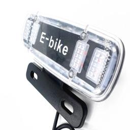 Bicicleta traseira LED Luz Traseira, Lanterna de Segurança Ciclismo, Luzes de Corrida, Luzes de Freio, LED, 4 Modos, 2-in-1 - Image 1