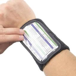 Impermeável Rugby Wrist Brace, Double Page Pulseira, Pulseira Sports, Futebol, Futebol, Treinadores Tactical Board - Image 3