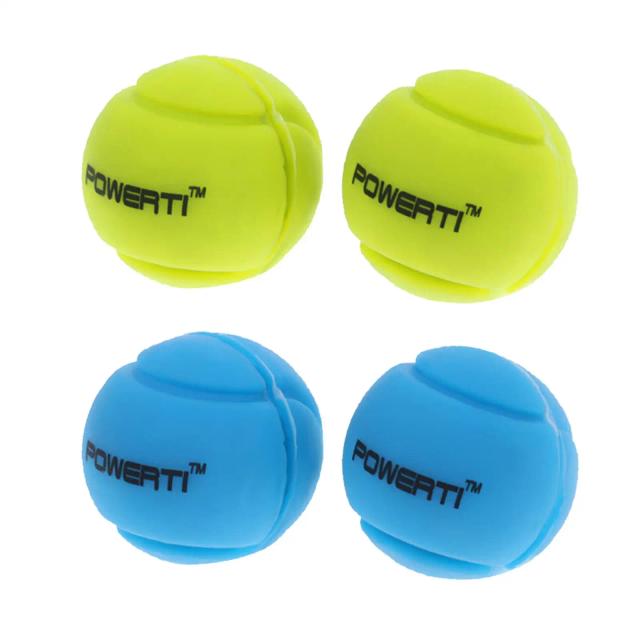 Essenciais Amortecedores de Vibração para Raquetes de Squash: Conjunto com 4 Peças de Bola de Tênis