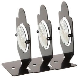 Alvos metálicos para tiro de precisão, prática rotativa, 3pcs - Image 2