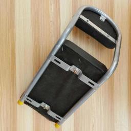 Almofada do assento traseiro de bicicleta com encosto, sela impermeável, esponja grossa macia universal, acessórios de bicicleta - Image 5