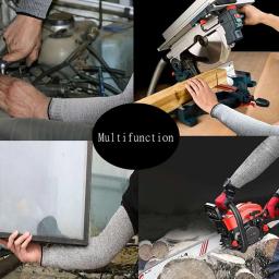 Luvas De Trabalho Resistentes A Corte HPPE, Manga De Braço De Segurança, Luvas De Proteção De Pulso, Anti Cut Guard Bracers, Proteção De Braço, Nível 5 - Image 3