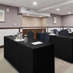 Toalha de mesa aberta de 6 pés para mesa retangular, capa de mesa de tecido lavável para show de artesanato, exibição, casamento, eventos, 1 peça - Image 5
