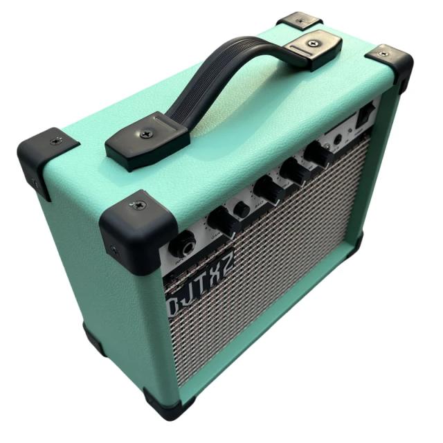 Amplificador de guitarra elétrica com Bluetooth - Som incrível e 4 cores para escolher