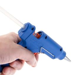 LiTuiLi Hot Melt Pistola de Cola com Saco Mini Household DIY Guns, Thermo Ferramenta de Reparação Elétrica, Uso com 7mm Glue Sticks, 20Pcs - Image 4