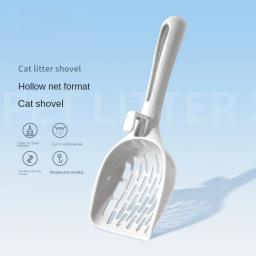 Colher De Linheira De Gato De Plástico Com Base, Pá Auto Limpante, Vaso Sanitário Do Gatinho, Suprimentos De Gato, Caixa - Image 1