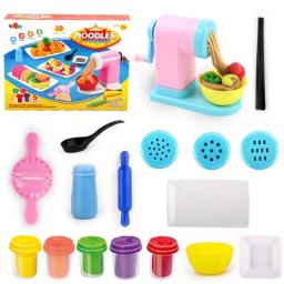 Slimes de argila de modelagem, plasticina macia não tóxica, macarrão e bolinhos de massa Brinquedo para colorir 3D, Kid China Food Cook Play kit de ferramentas de massa - Image 3
