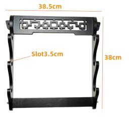 2/3/4/5 Tier Espada Suporte de Parede Suporte Samurai Espada Suporte de Exposição Katana Wakizashi Tanto Wall Hanger Espada Rack - Image 4