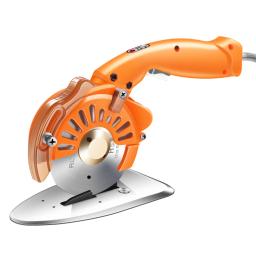Tesouras elétricas Handheld industriais, lâmina redonda, máquina de pano de corte, servo silencioso, movimentação direta, faca, 110V-220V - Image 1